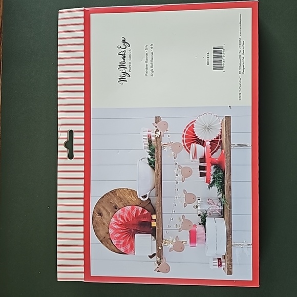 Dear Rudolph Reindeer / Bells Banner Set | My Mind's Eye - Picture 2 of 2